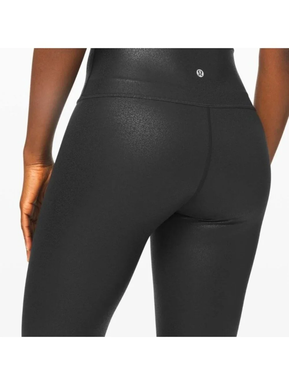 Lululemon Wunder Under Crop HR *Foil 21
